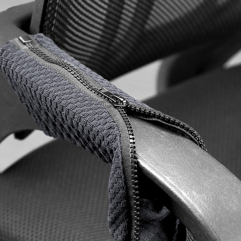 2 st enfärgade elastiska armstödsöverdrag med dragkedja spandex armstöd datorstolsöverdrag för kontorsdator stol armstödsöverdrag