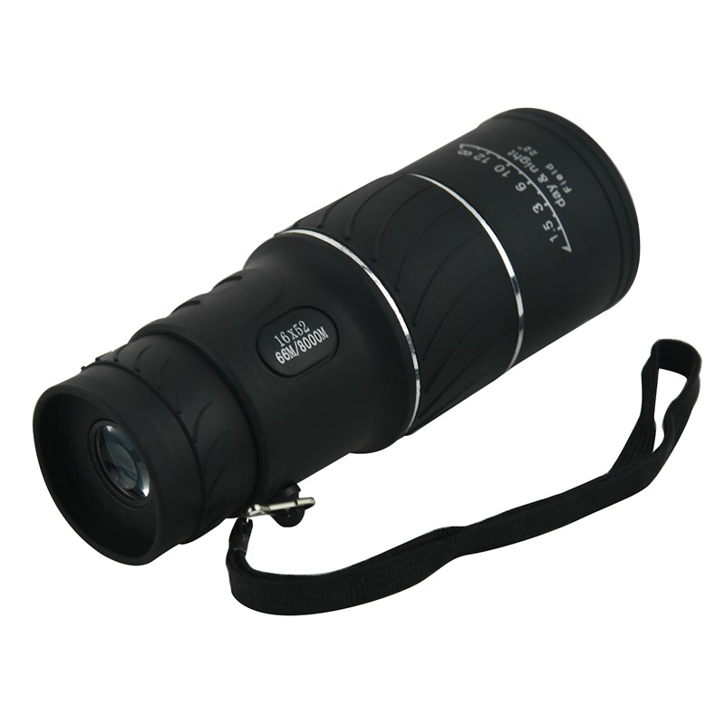 16X52 Zoom Mini enfoque Dual del telescopio Monocular