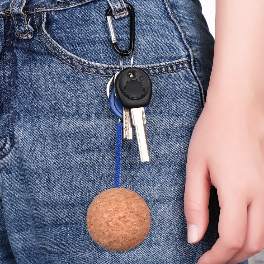 Porte-clés boule de liège 53mm/35mm bouée flottante, porte-clé pour Sports d'eau plage voyage pêche bateau à rames outil de piscine