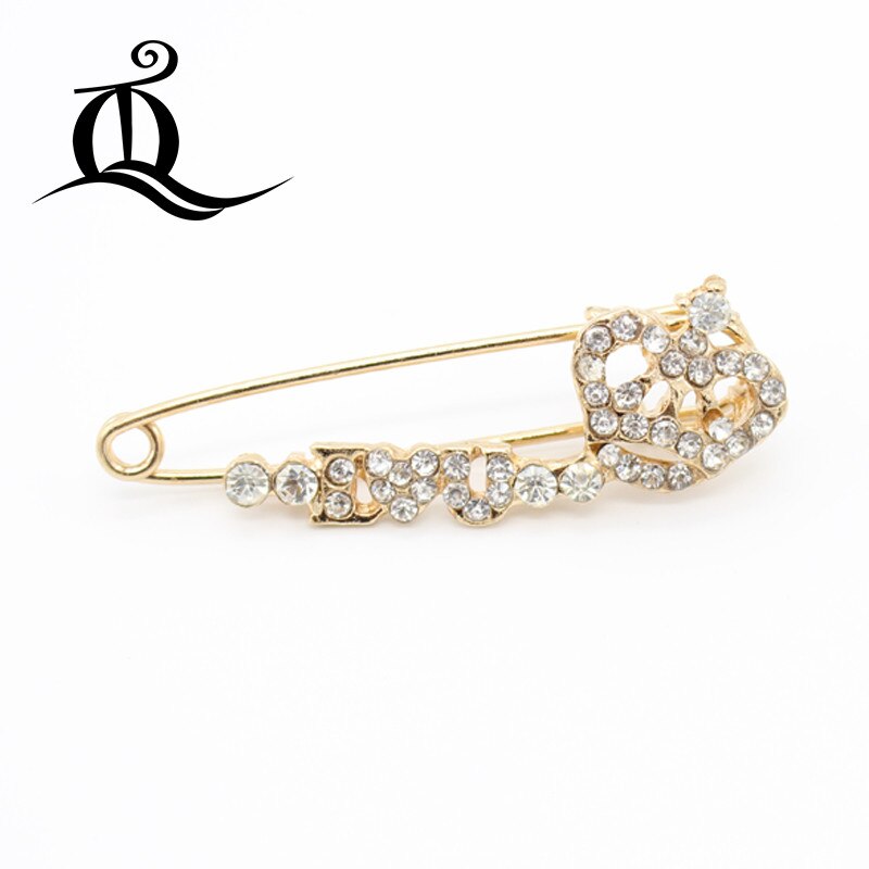 6.3-8.2Cm Broches Goud Kleur Mix Broches Broche Pin Voor Vrouwen, fijne Sieraden Voor Mannen Vrouwen Mode Kleding Accessoires: Antiek Messing