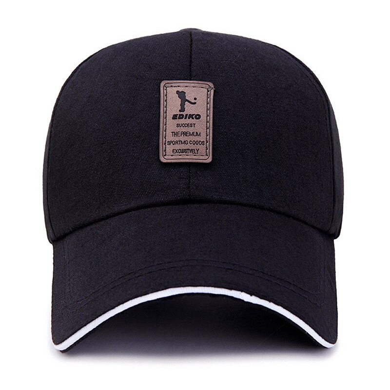 Cotton Golf Cap Baseball Cap Simple 56-60Cm Baseball Cap Sun Visor Golf Cap
