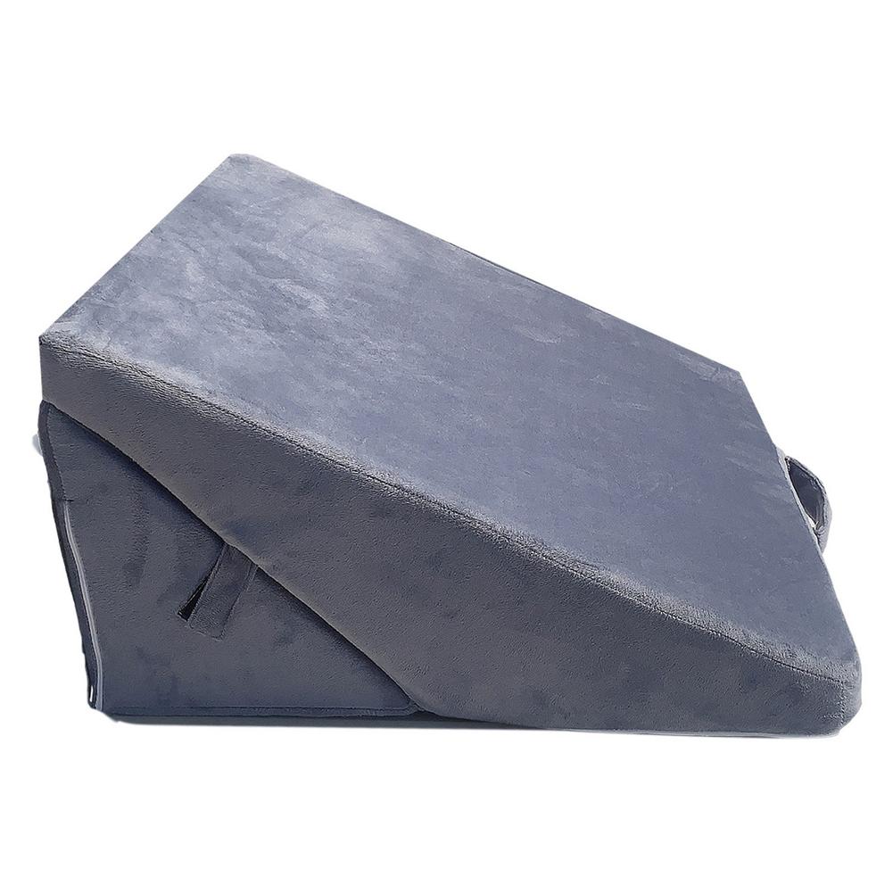 Cuscino con zeppa In Memory Foam 7 In 1 cuscino inclinabile pieghevole regolabile per dormire cuscino di sostegno lombare per la schiena: Default Title