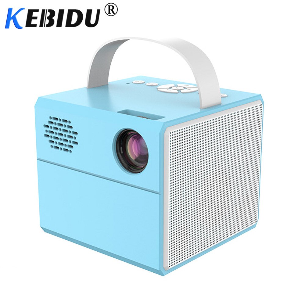 Kebidu J10 Mini Projector Pk Q2 Kinderen Draagbare Hdmi-Compatibel Projector Onderwijs Mini Led Thuis Beamer Voor Kerstcadeau