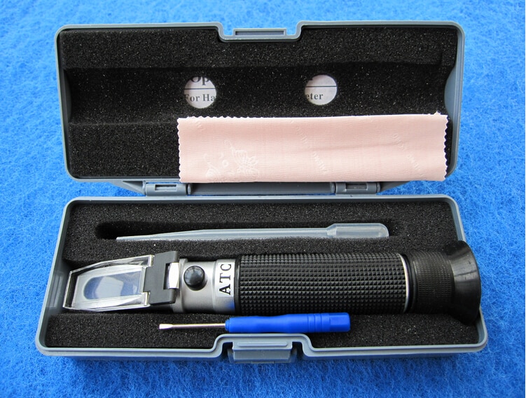 Handheld brix Honey Refractometer brix 0~15%