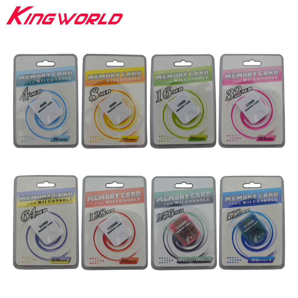 10pcs Memory Storage Card Saver For Wii For G-ameCube For GC Xmas
