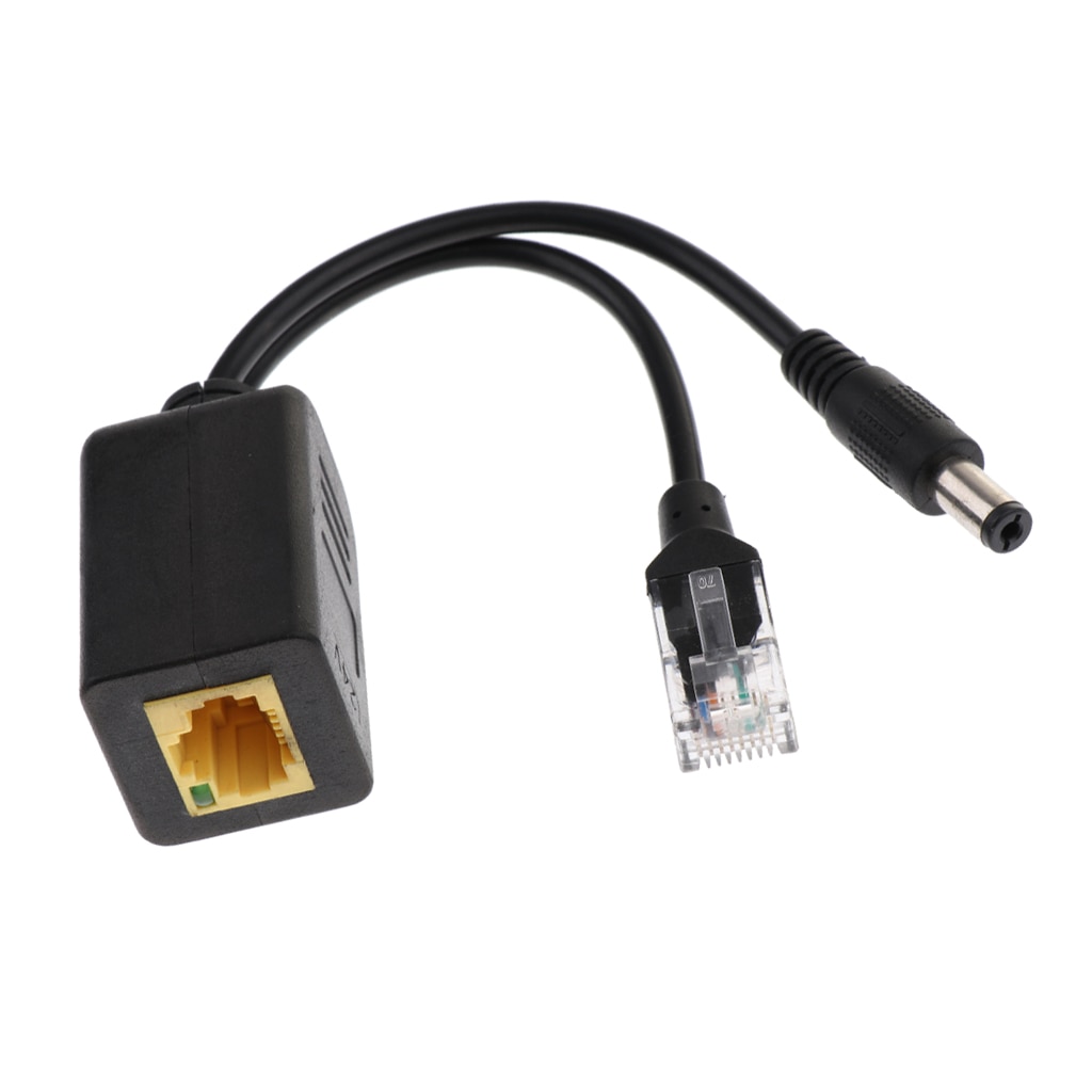 PoE Splitter Power Over Ethernet 24V-12V Compliant IEEE802.3af