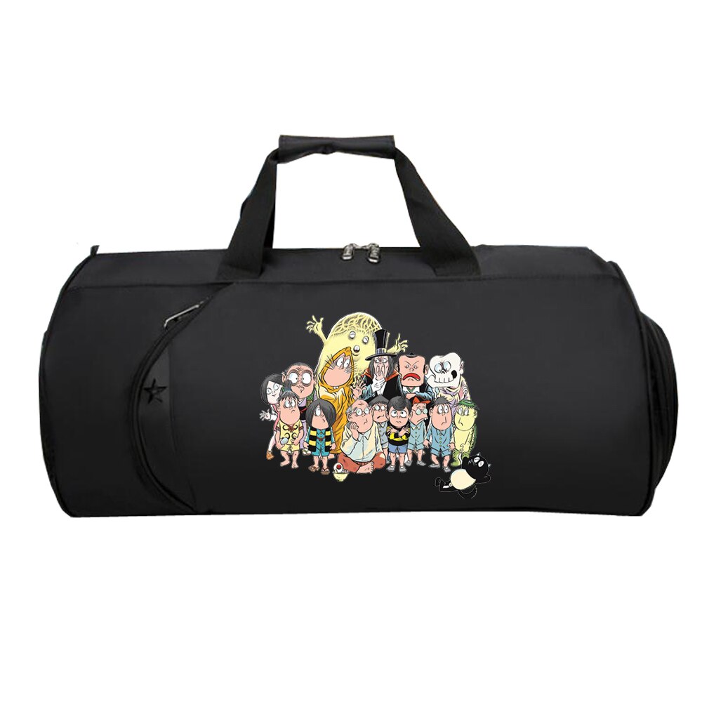 anime Men Travel luggage bag Handbag Luggage teenagers Suitcase Large Multifunction Tote Shoulder Bag for Hakaba Kitarou: 06