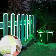 Lichtgevende Tape zelfklevende Glow In The Dark Veiligheid Podium Sticker Home Decor Fosforescerende Lichtgevende Sticker Strip