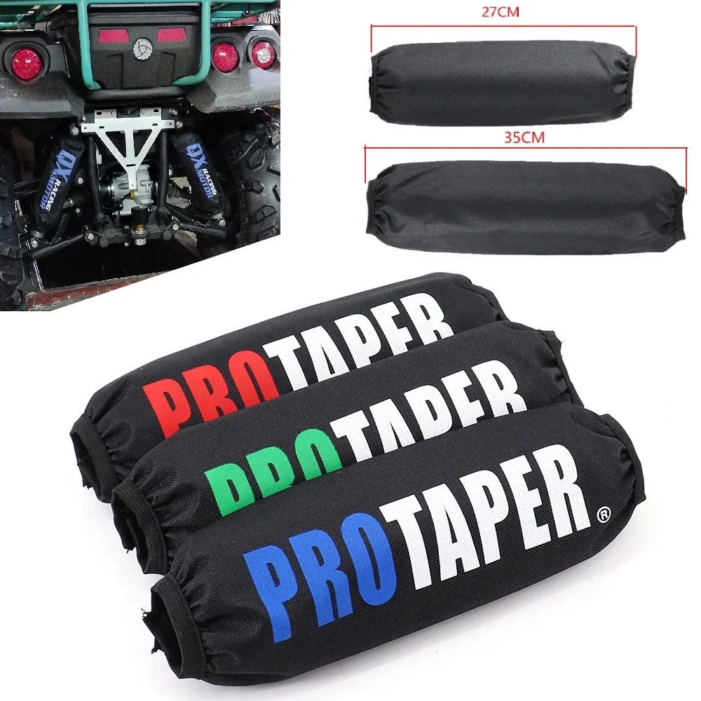 Protecteur universel de Suspension d'amortisseur arrière, 27cm 35cm, pour Yamaha Dirt Bike, housse de Protection pour moto, ATV, Quad, Scooter