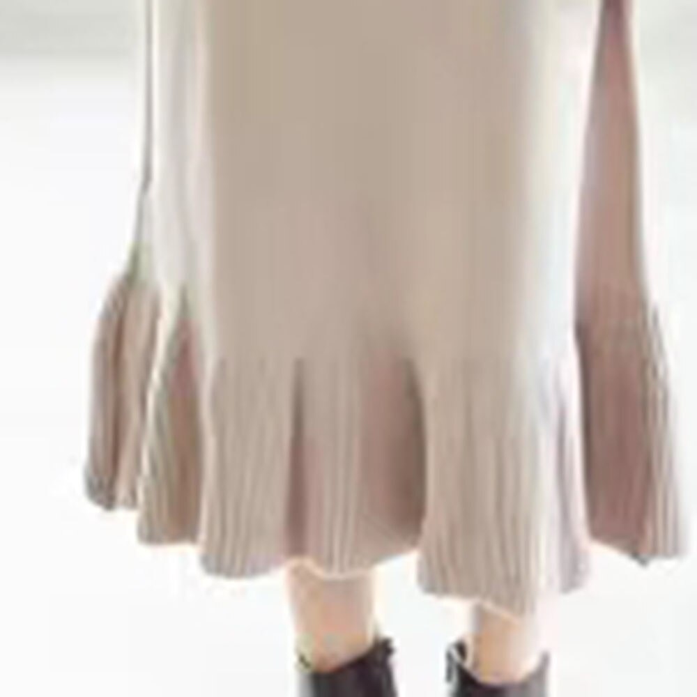 Japan Stijl Vrouwen Trui Jurk Lange Jurk Elegante Leuke Vrouwelijke Vrouwen Jurken