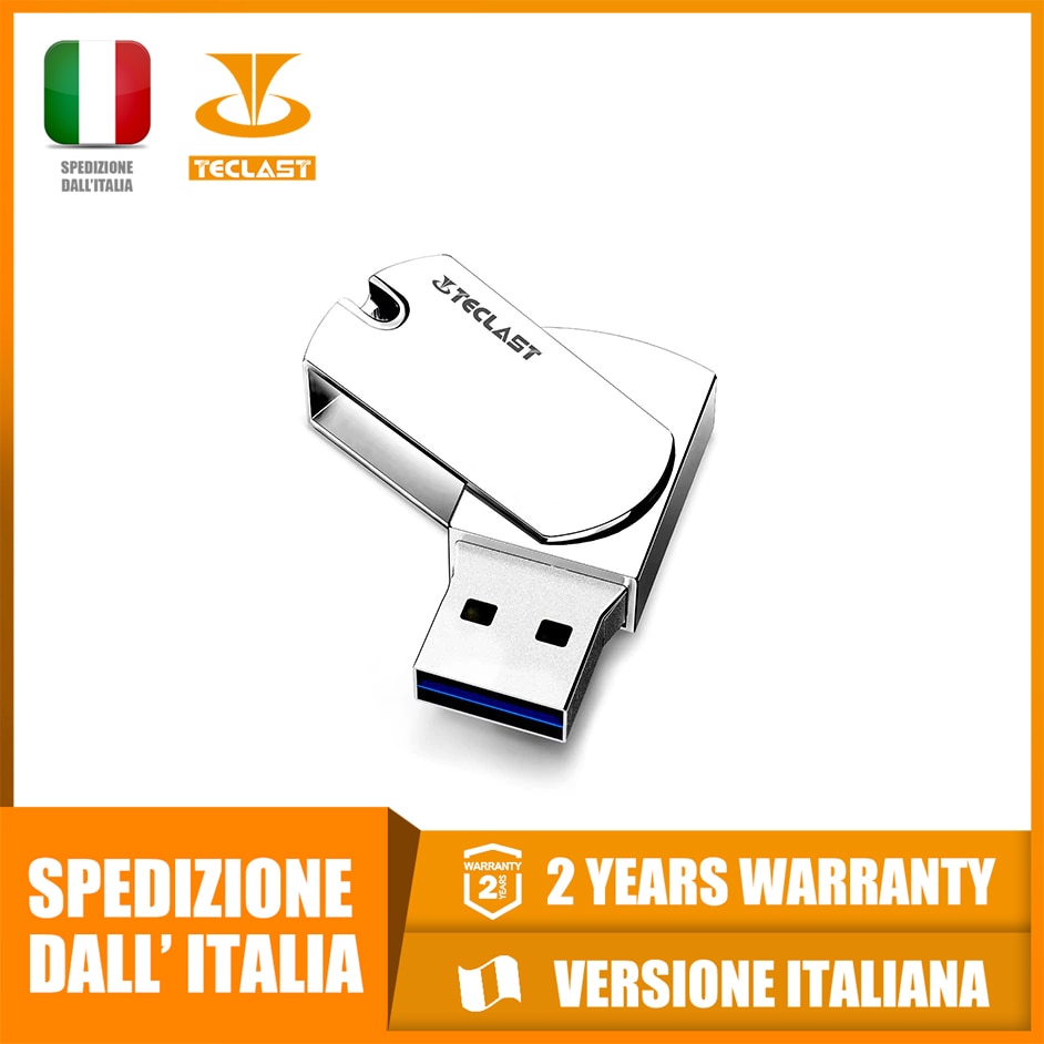 Teclast CoolFlash XU-S3 Chiavetta 16 GB/32 GB/64 GB/128 GB USB 3.0, spedizione rapida dall'italia