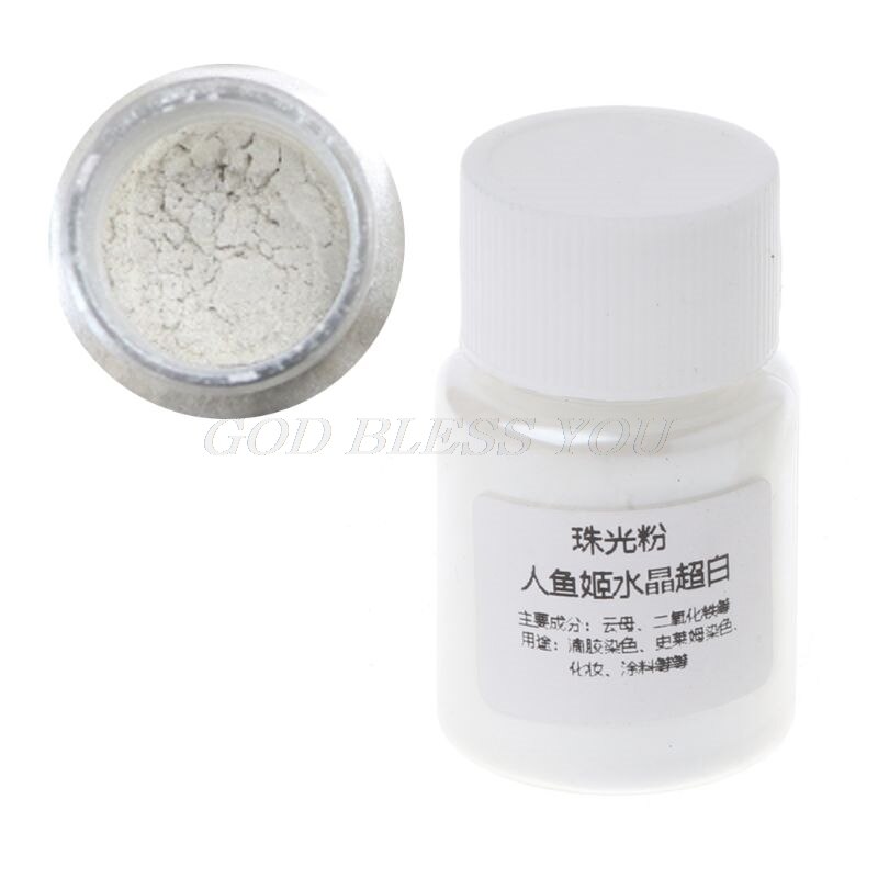 Résine colorant poudre Mica perle Pigments Colorants cristal boue résine fabrication de bijoux décor étincelle: 9