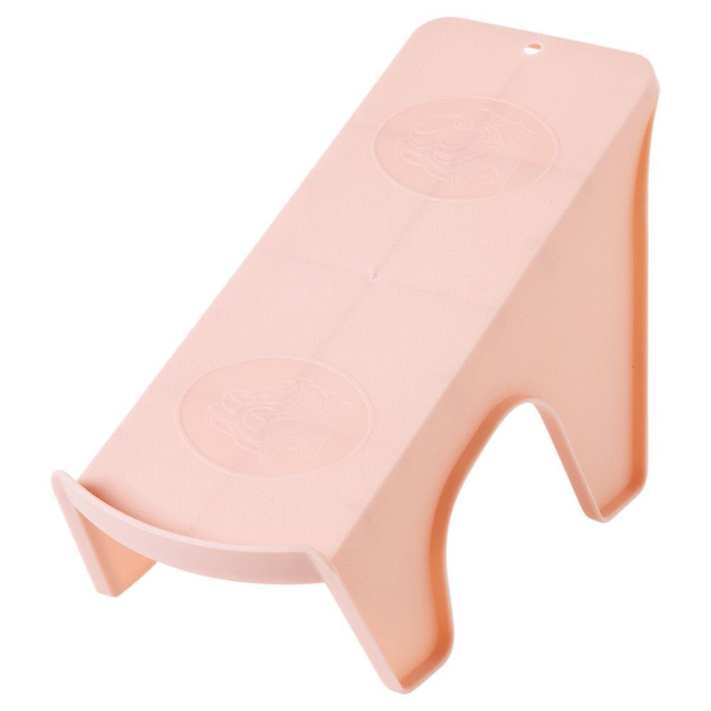 OTHERHOUSE Schoenenrek Stand Plank Houder Schoen Organisator Schoenen Opslag Rekken Kast Organisatoren Slot Dubbele Laag Schoenendoos: Single Pink