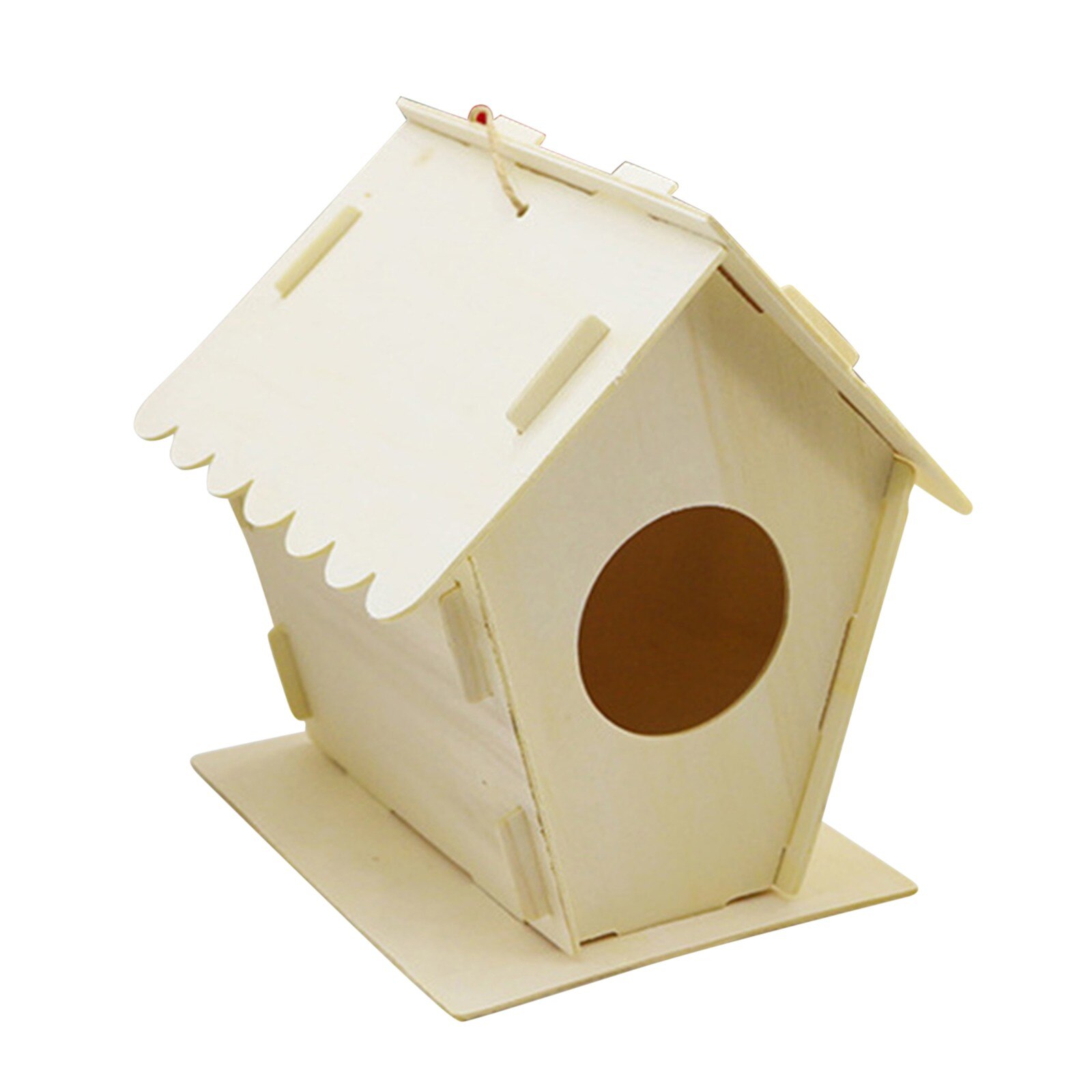 Grand nid Dox maison d'oiseau, boîte en bois faite à la main, Cage d'extérieur, maison d'oiseaux, décoration de jardin suspendue: H