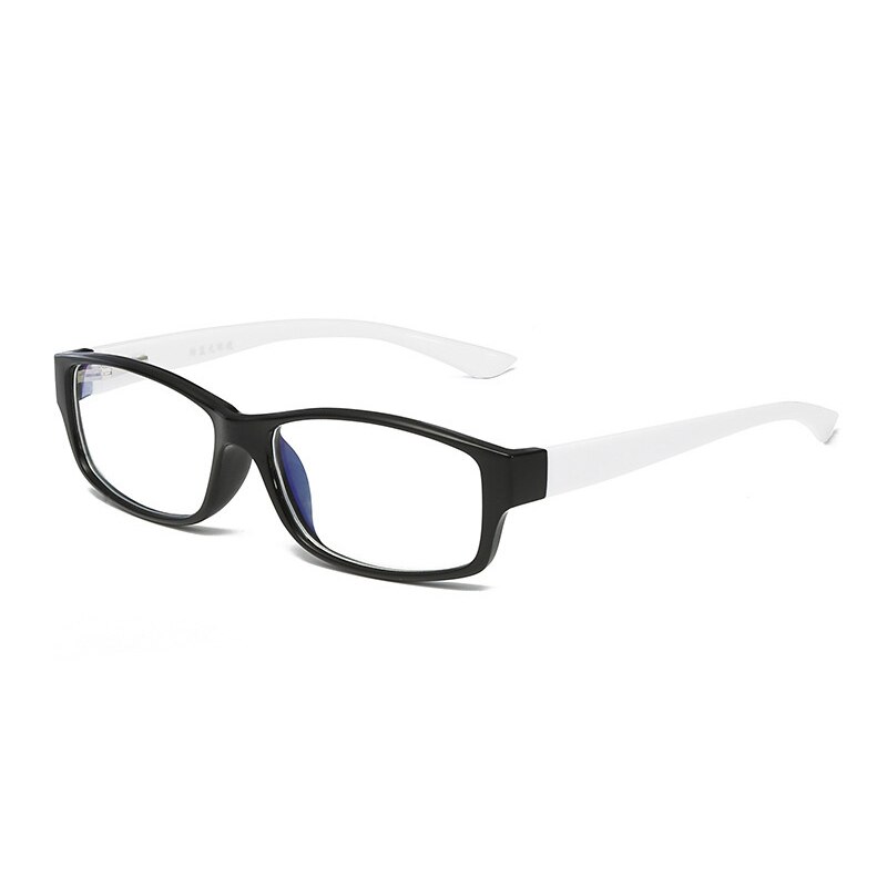 Anti Computer Glasses Blue Light Blocking Eyeglasses Anti Glare Eye Strain Radiation for Women Men Regular Digital Glasses: white red