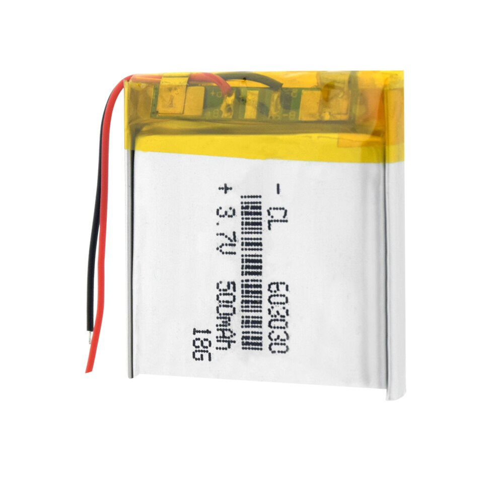 500mAh 3.7V rechargeable battery 603030 li polymer lithium battery li on for MP3 MP4 GPS DVD recorder e-book camera power bank