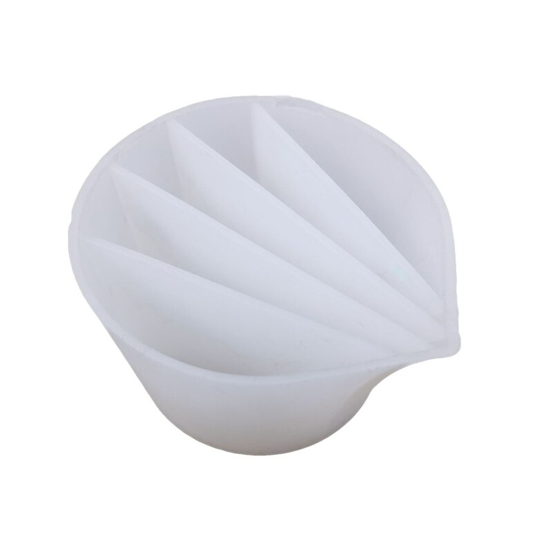 4Pcs/1 Pc Clear Silicone Epoxy Resin Mixing Cups Distribution Measuring Cup DIY Epoxy Resin Tools for Jewelry Making Hobby Craft