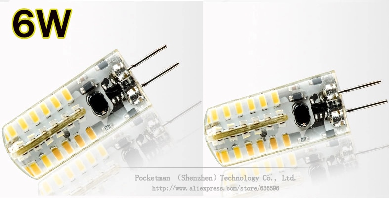 High Power G4 LED 12 V AC DC 3 W 6 W Dimbare LED Lamp G4 24/ 48 leds 3014 SMD Lamp lamp Ultra Heldere Z60