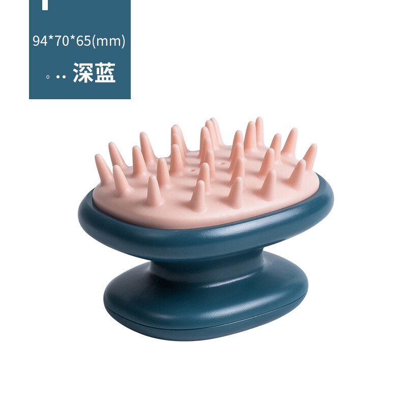 Jordan &amp; Judy – peigne à shampoing, brosse de Massage, lavage des cheveux, peigne pour cuir chevelu, brosse à tête anti-démangeaisons en Silicone: Bleu