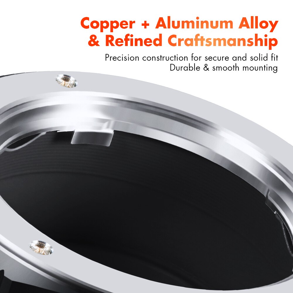 Adaptador K &amp; F Concept para Minolta MD Lens a NEX Pro E, adaptador de montaje para Minolta MD MC Lens a NEX Pro E Mount Camera