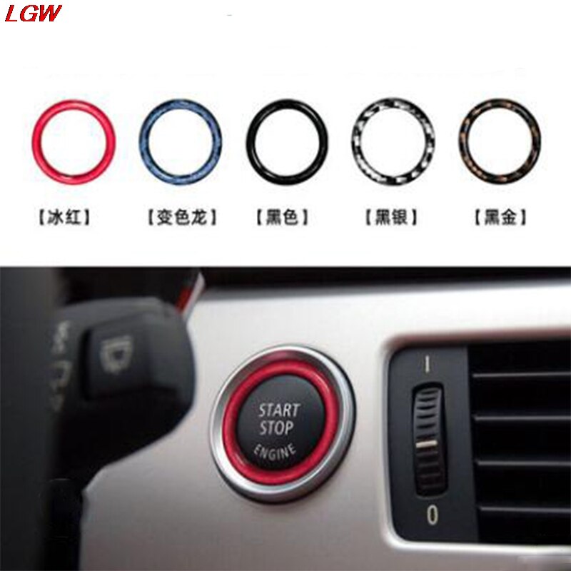 FOR BMW E90 E60 E70 ignition button switch 3 series 5 series X5 one-key start button Car start stop button engine button