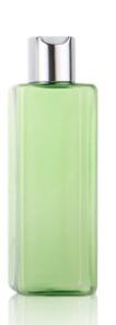10 stuks/partij 250ml schijfvormige dop fles lege plastic huisdier lotion fles reisformaat plastic flessen voor shampoo: Lichtgeel