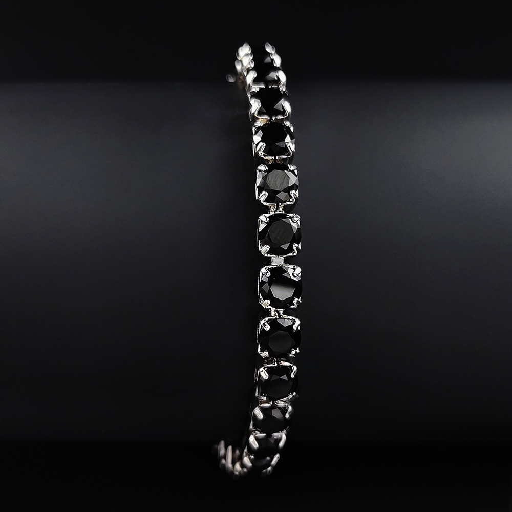 2024 único pulsera negra clara brazalete para mujer del Día de San Valentín S5787-black