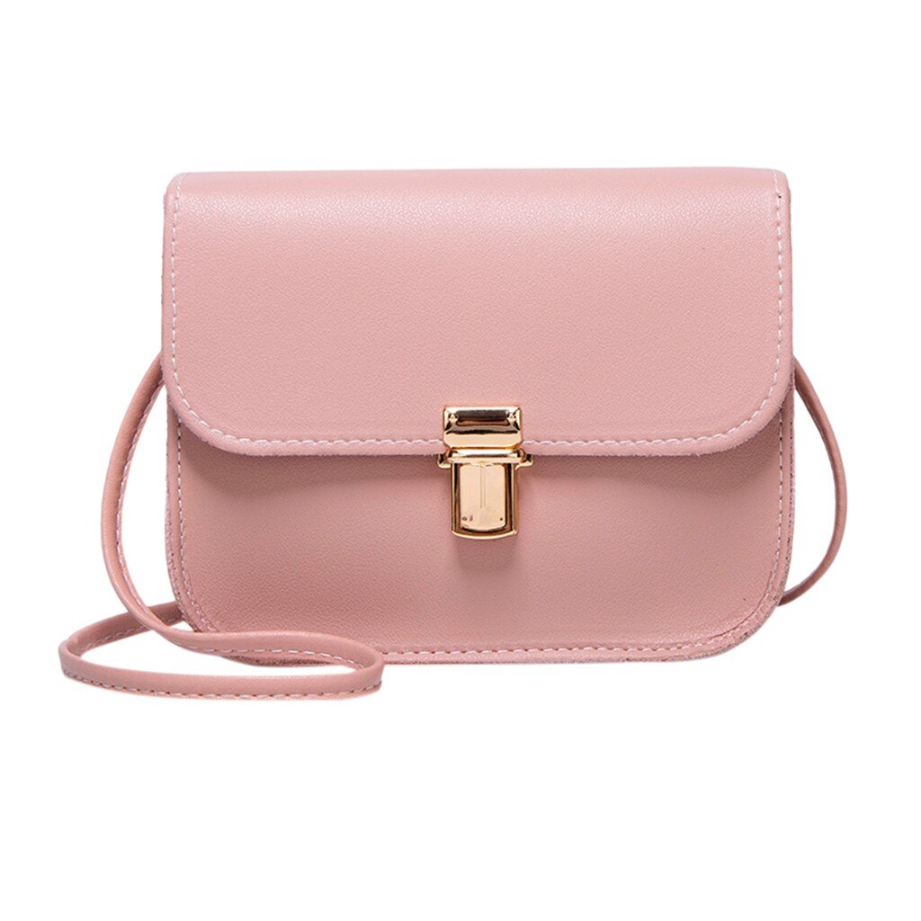 OCARDIAN Luxus Handtaschen Frauen Taschen Kette Umhängetaschen Handtasche Geldbörse Schlinge Schulter Leder Bolsa Feminina Kupplung n8: Rosa