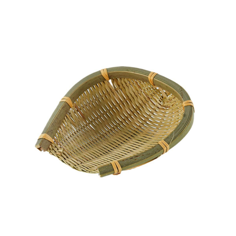 Japanese Sashimi Decoration Mini Basket Seafood Decoration Props Barbecue Plate Bamboo Basket Decoration