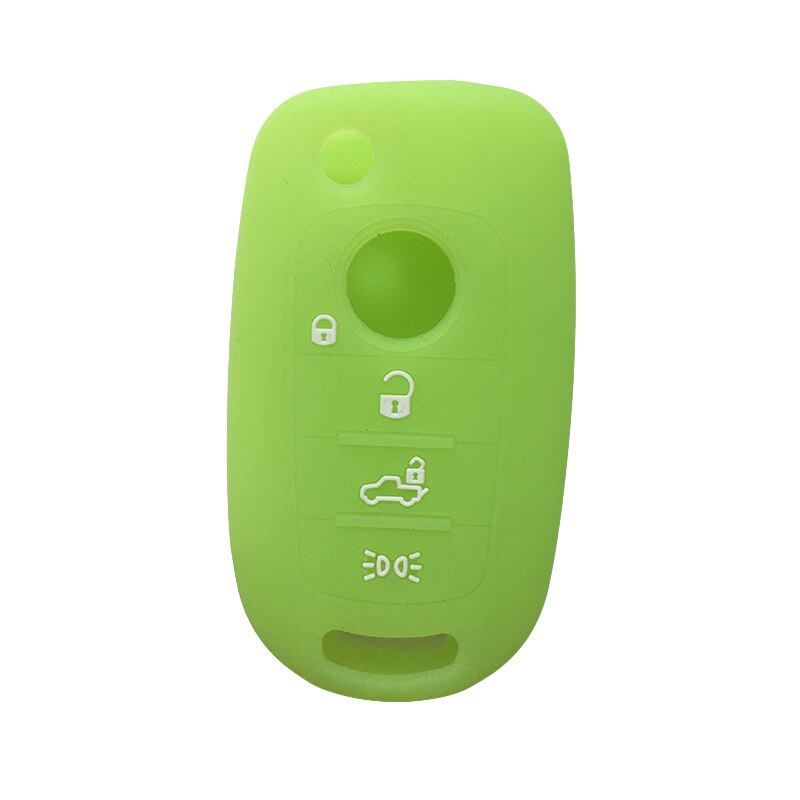 Coque de clé de voiture pliable, pour Fiat Tipo etui clés, Fiat Egea 500X Toro Tipo, coque de protection néon, pour alarme