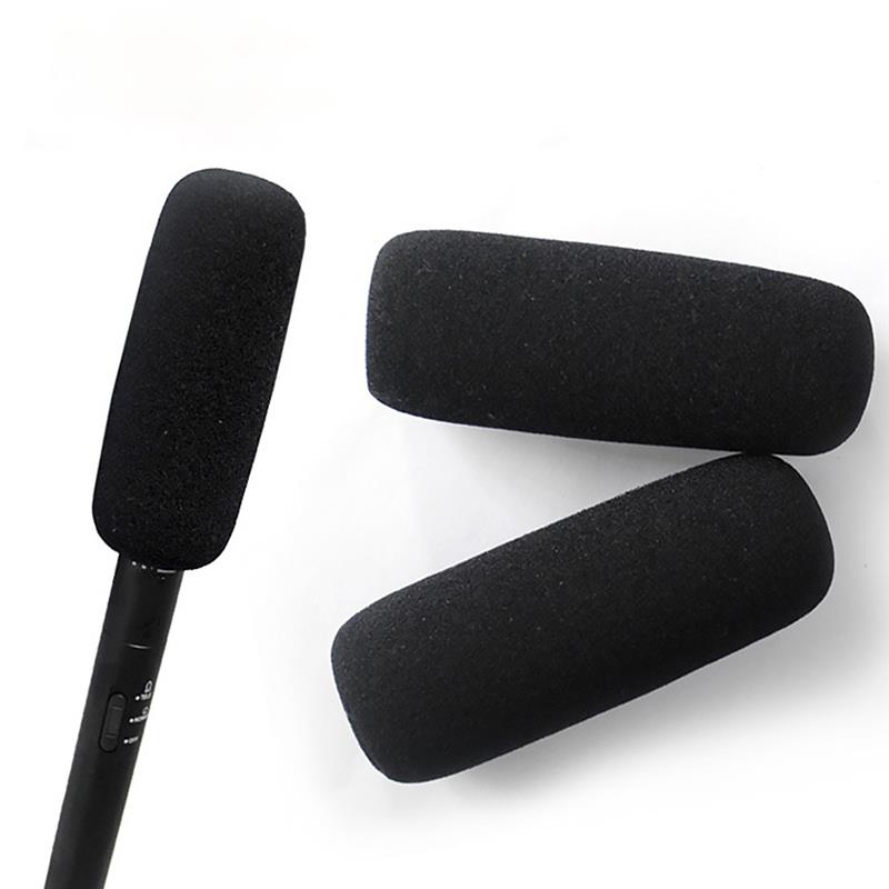 12Cm 15Cm 21 Cm Mic Microfoon Foam Spons Voorruit Cover Voor Microfoon Zwart