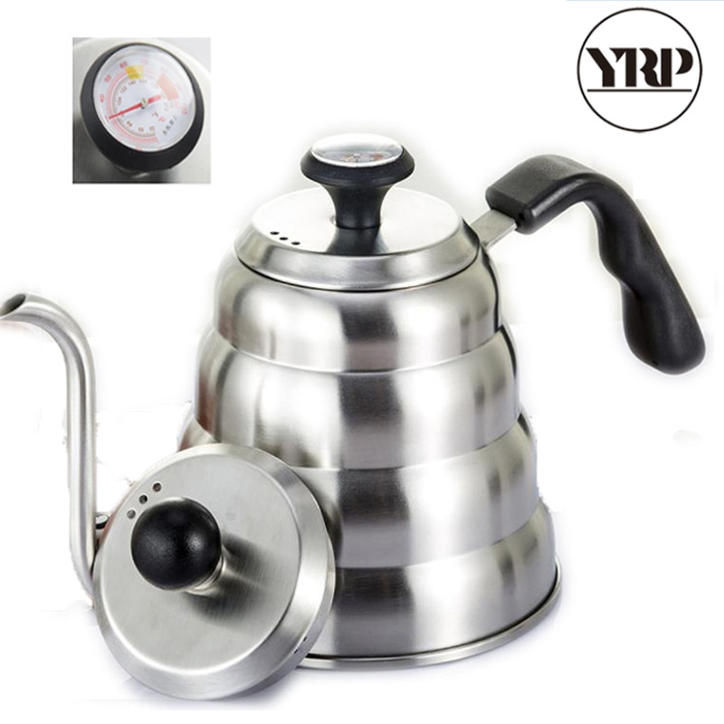 Mad mælk kaffe og kaffepotter mælkekande probe termometer bærbart rustfrit stål kaffe værktøj køkken tilbehør