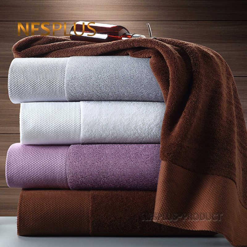 Juego de toallas de baño de lujo para adultos, 100% algodón, blanco, café, Morado, gris, toalla de rizo, paño de mano y cara