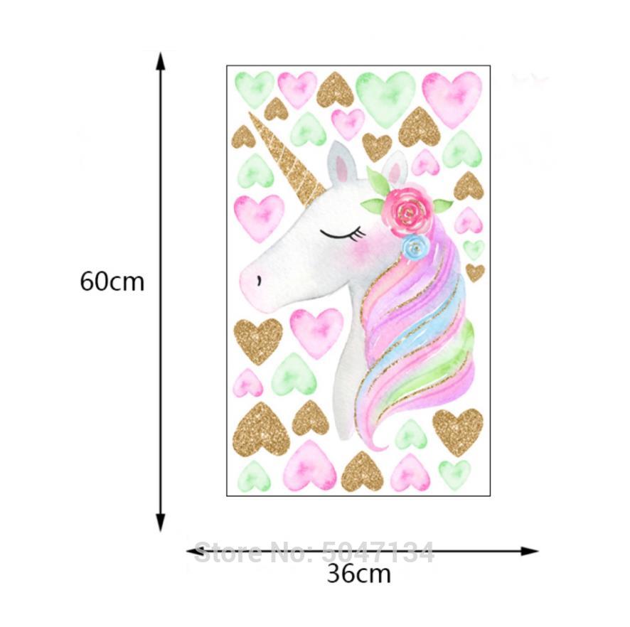 3d syntymäpäiväjuhla vauva lapsi yksisarvinen juhla sisustus tarrat askartelu tarrat super tee itse scrapbooking tarrakirja lapsille: Ksd 8817-2