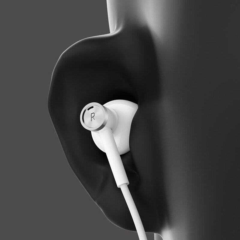 Originele Xiao mi hybrid Dual Driver Bass 3.5mm universele In-Ear Oortelefoon Draad Controle Met mi c voor mi max 2 rode mi note 4 x 4A 5 een