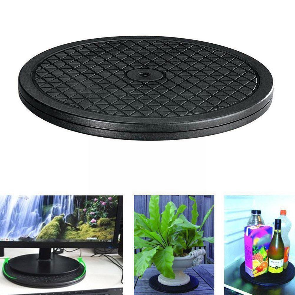 25cm Practical Round Pottery Wheel Rotate Turntable Kitchen Plate Rotary 360 Pottery Tool Clay Display Sculpture Rotation H A7w8