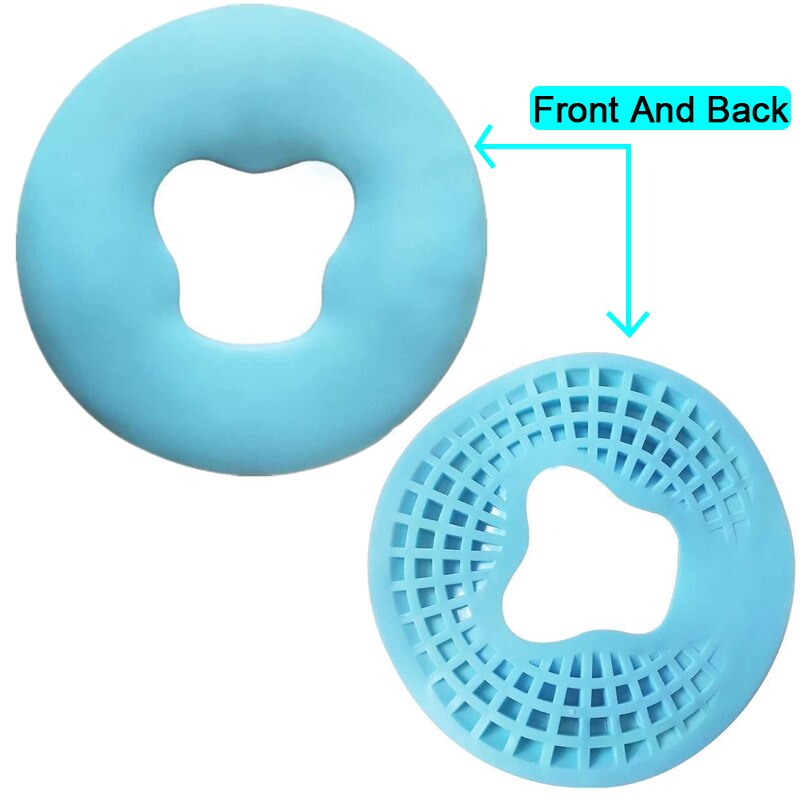 Almohada de silicona suave para masaje facial, cojín redondo antiarrugas, antideslizante, para el cuidado de la belleza