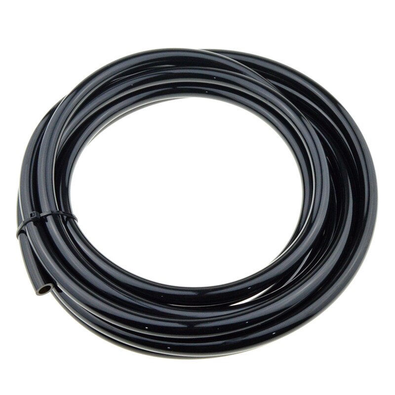 Tubo neumático de PU de 1 metro, 4x2,5mm, 6x4mm, 8x5mm, 10x6,5mm, 12x8, 14x10mm, 16X12mm, manguera de compresor de aire: Black / 4mmx2.5mm
