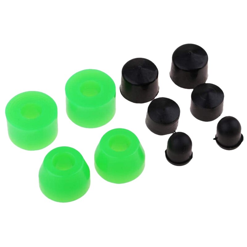 10 Uds. Cojinetes de monopatín Longboard, buje de cilindro cónico, juego de tazas pivotantes, accesorios para camión Longboard