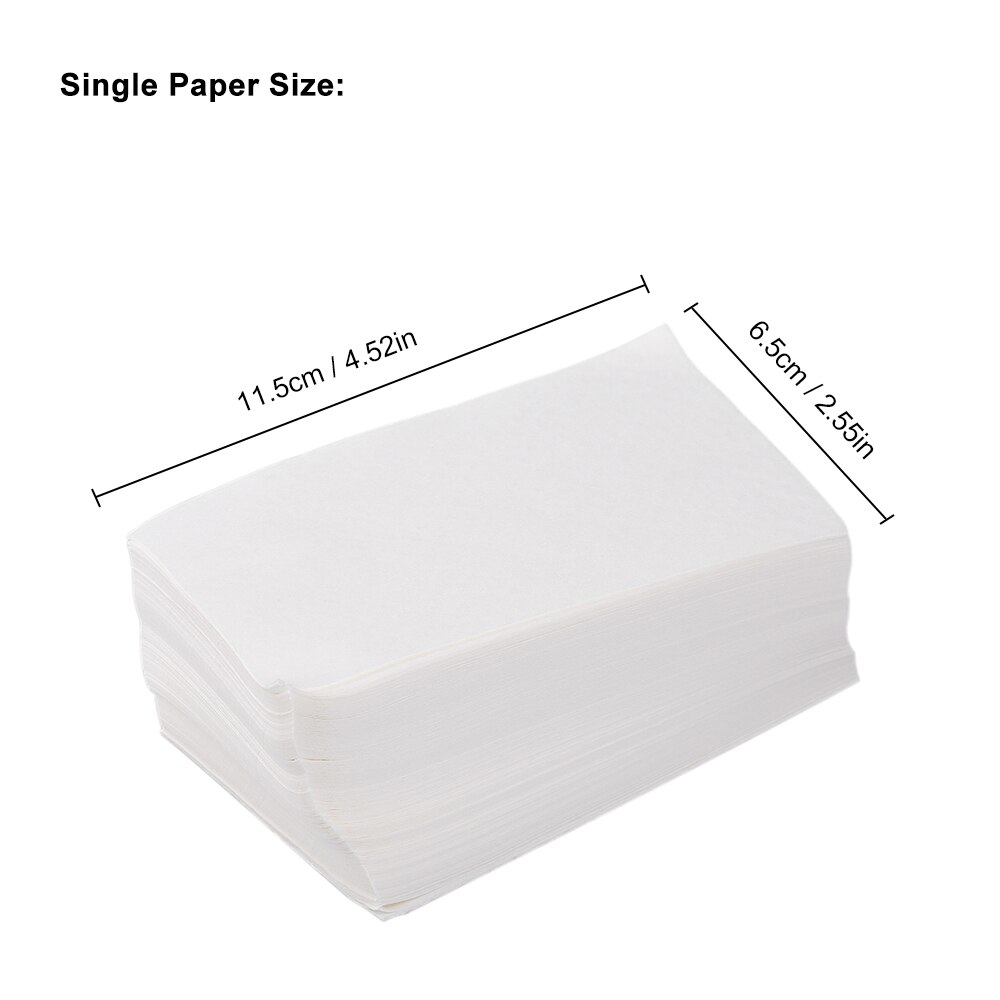 1000 unids/pack desechables de papel para permanente frío Pelo Rizado tejido peluquería herramientas