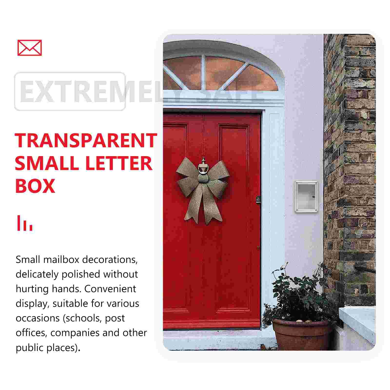 1pc Reliable Durable Practical Letter Box Post Box for Home School Office