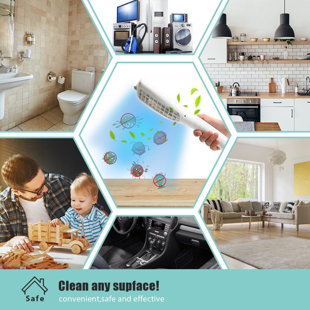 Portable Ultraviolet Sterlizer USB UV light Desinfection Lamp for Home Office