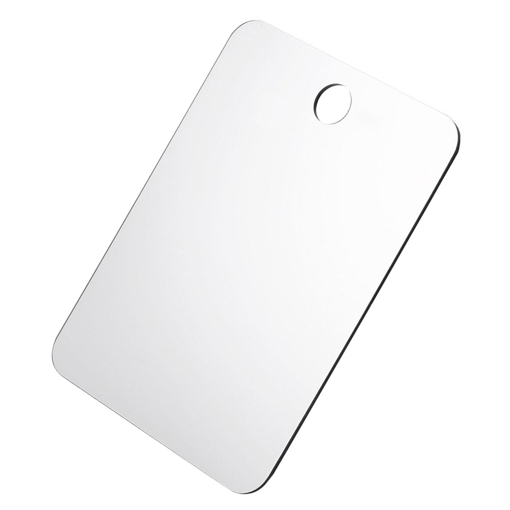 1pc Shower Fogless Mirror Suction Cup Makeup Mirror Portable Bathroom Mirror: Default Title