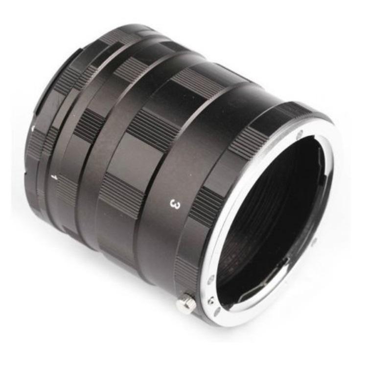 Yiwa Metalen Macro Extension Adapter Tube Ring Voor Nikon F Mount D3200 D3300 D3400 D5200 D5300 D5500 D90 D7500 D200 d300 D600 R35