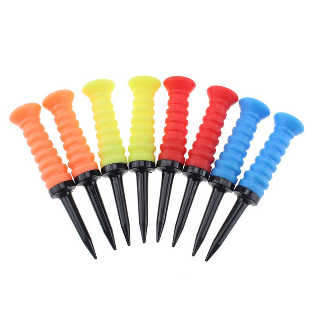 Mounchain Golf Elastic TEE Soft Rubber Sleeve Ball Nail Elastic Soft Stand Golf Tees Ball Nail Golfing Accessories Equipment