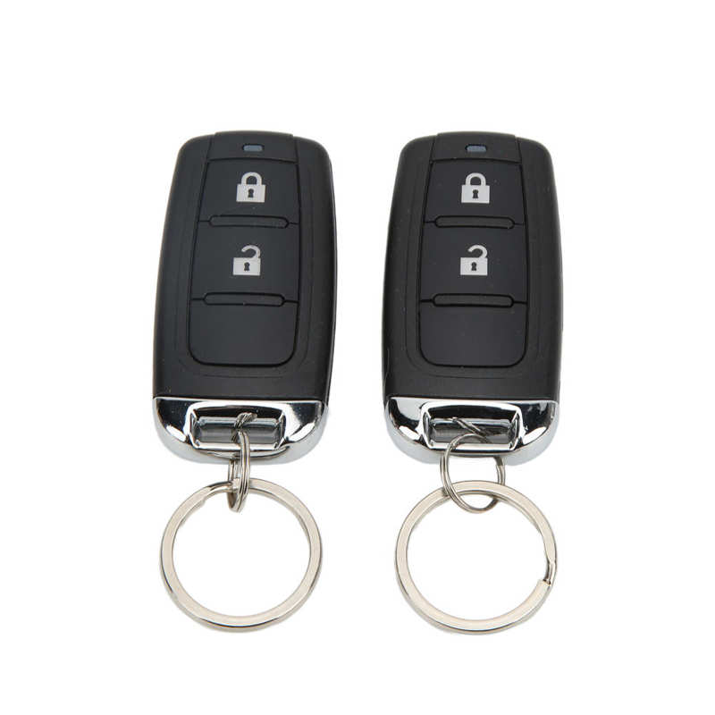 Remote Control Central Kit Keyless Entry System ABS Universal with 2-Button Controller for All 12V Models