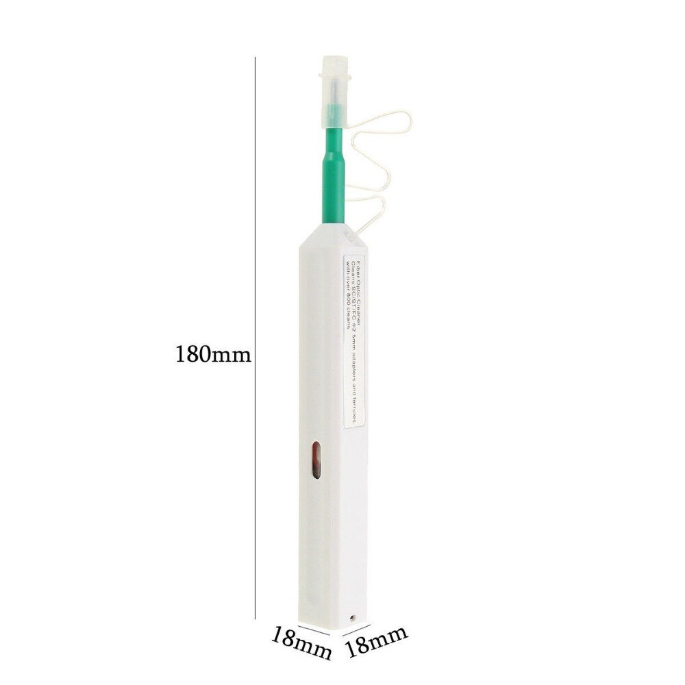 One-Click Fiber Optic Connector Cleaner Pen for 2.5mm SC ST and FC Connectors Fiber Optic Tools FOC