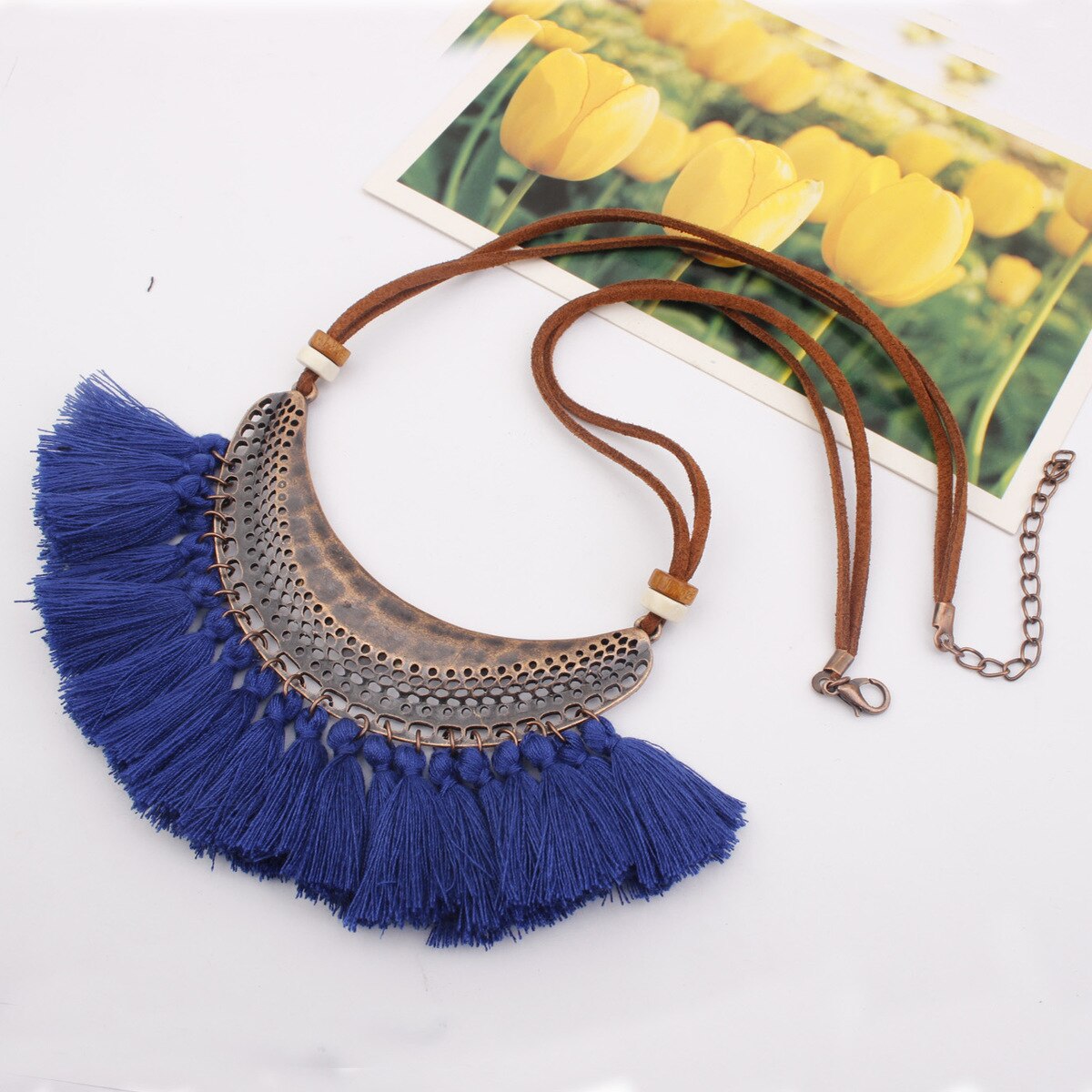 Tassels Ornaments Will Crescent Moon Accessories Posimi Second Tassels Accessories Christmas Party: sapphire blue