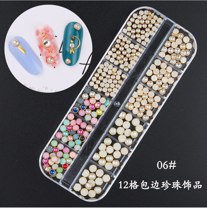 Star Mese Hollow Oro Argento Strass Chiodo di Pietre Dei Monili del Metallo 3D Unghie Artistiche Decorazione Unghie Artistiche Disegni
