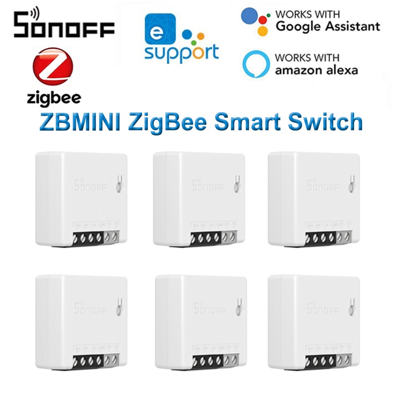 Sonoff SNZB-01 Zigbee Draadloze Switch/Zbmini Zigbee Smart Switch E-Welink App Werkt Met Sonoff Zigbee Brug Ifttt smart Home